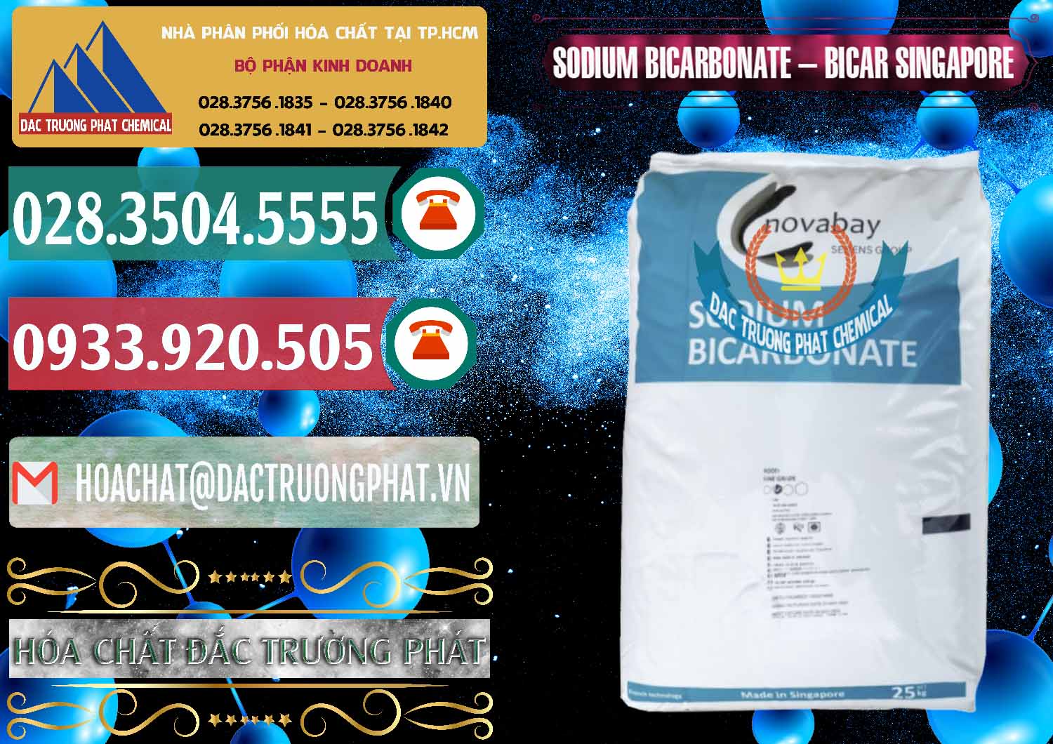 Đơn vị kinh doanh ( bán ) Sodium Bicarbonate – Bicar NaHCO3 Singapore - 0411 - Cty chuyên bán - phân phối hóa chất tại TP.HCM - muabanhoachat.vn