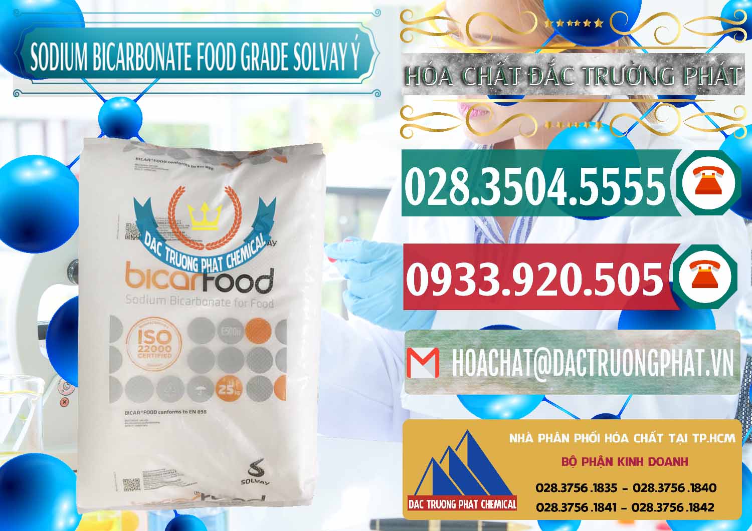 Công ty bán & cung ứng Sodium Bicarbonate – Bicar NaHCO3 Food Grade Solvay Ý Italy - 0220 - Công ty chuyên phân phối _ cung ứng hóa chất tại TP.HCM - muabanhoachat.vn