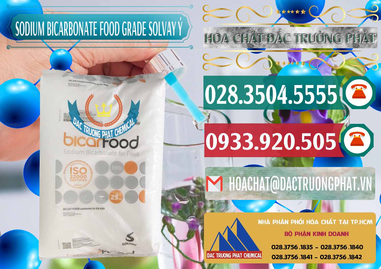 Công ty chuyên bán - cung ứng Sodium Bicarbonate – Bicar NaHCO3 Food Grade Solvay Ý Italy - 0220 - Công ty cung cấp - phân phối hóa chất tại TP.HCM - muabanhoachat.vn