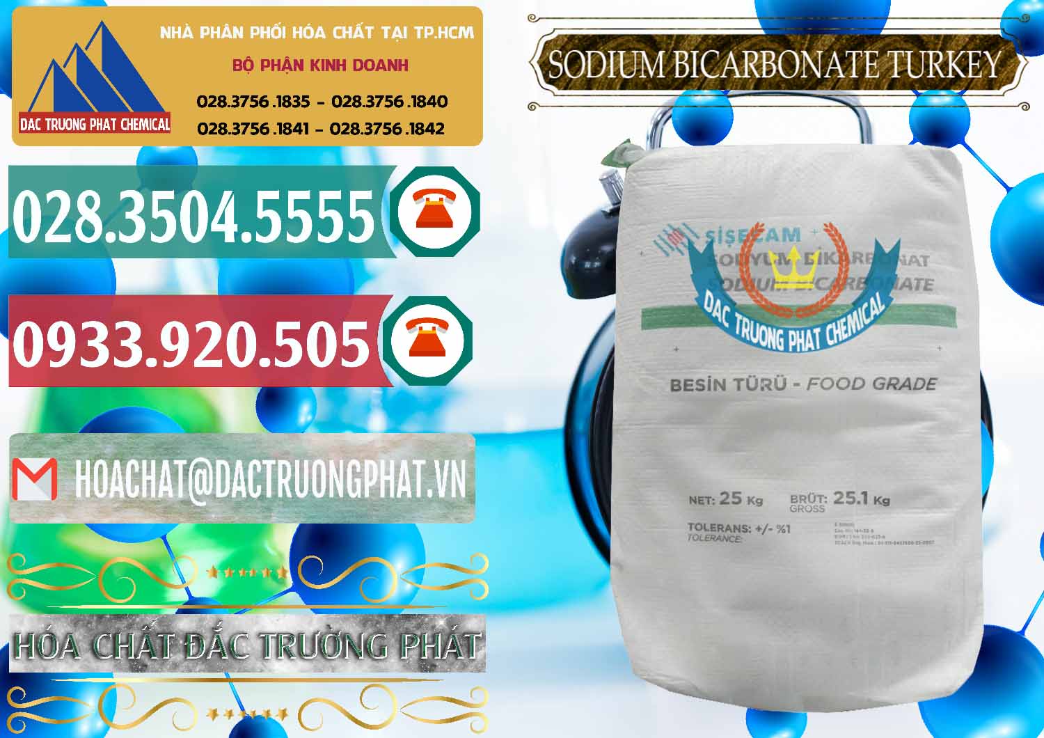 Chuyên bán và phân phối Sodium Bicarbonate – Bicar NaHCO3 Food Grade Thổ Nhĩ Kỳ Turkey - 0219 - Nơi bán & cung cấp hóa chất tại TP.HCM - muabanhoachat.vn
