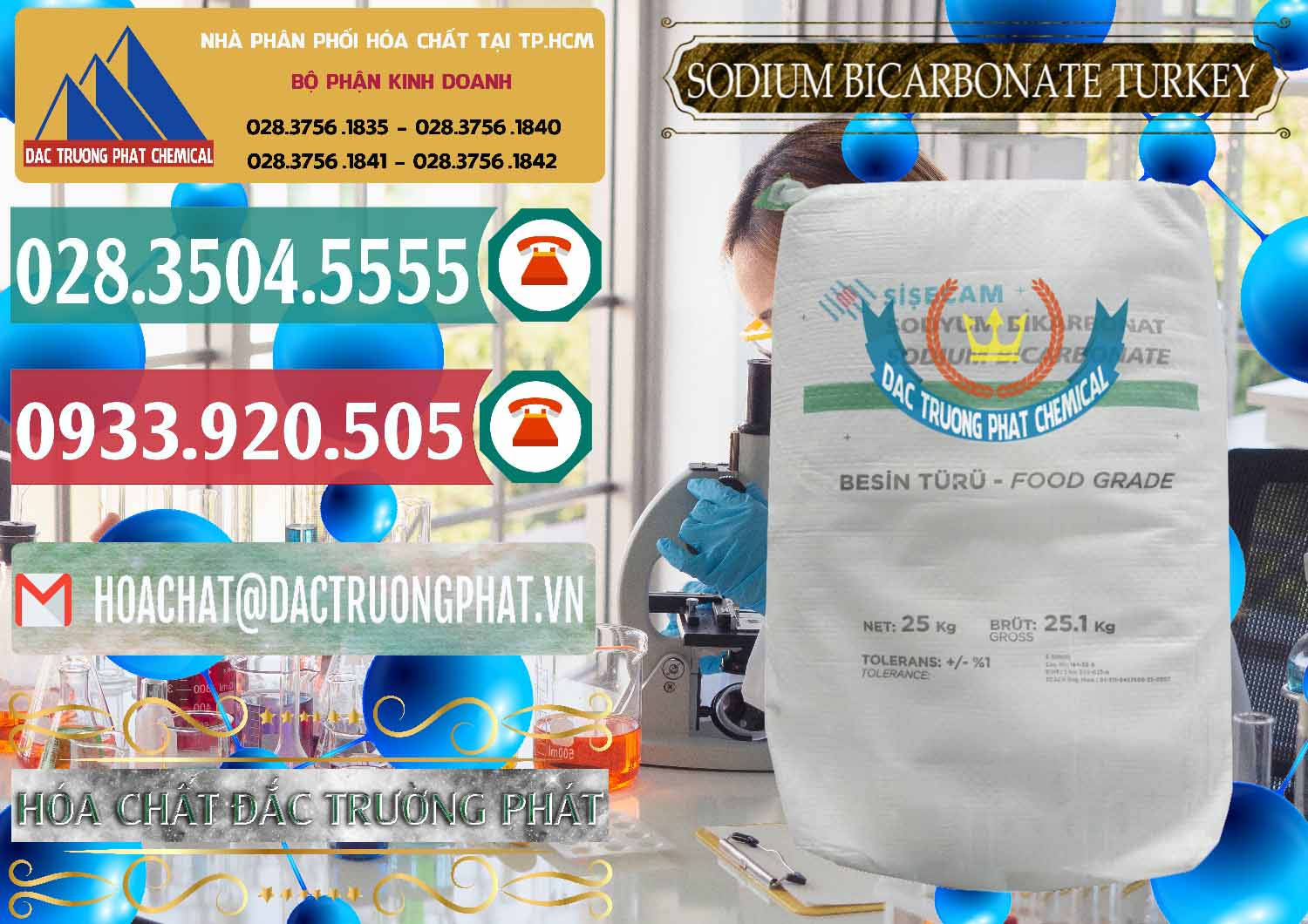Nơi kinh doanh ( bán ) Sodium Bicarbonate – Bicar NaHCO3 Food Grade Thổ Nhĩ Kỳ Turkey - 0219 - Đơn vị phân phối và cung cấp hóa chất tại TP.HCM - muabanhoachat.vn