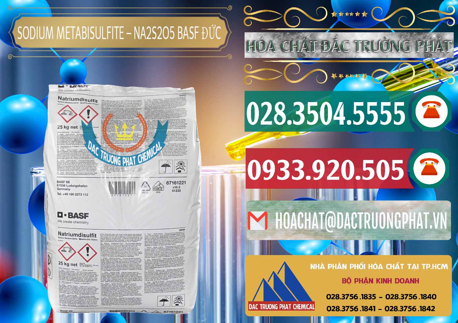 Đơn vị chuyên kinh doanh ( bán ) Sodium Metabisulfite - NA2S2O5 Food Grade BASF Đức Germany - 0143 - Cty chuyên kinh doanh ( cung cấp ) hóa chất tại TP.HCM - muabanhoachat.vn
