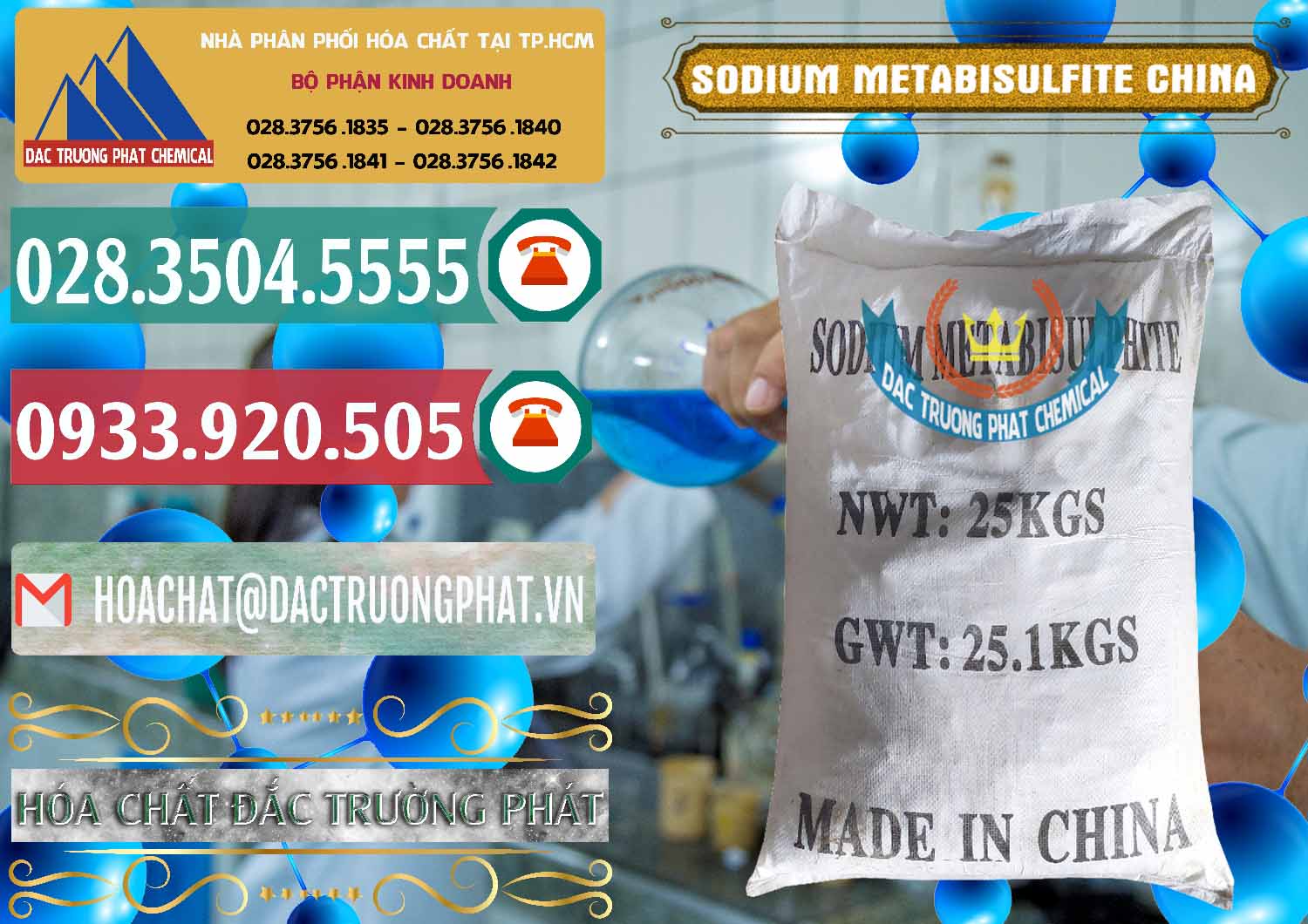 Nơi chuyên kinh doanh ( bán ) Sodium Metabisulfite - NA2S2O5 Trung Quốc China - 0484 - Cung ứng - phân phối hóa chất tại TP.HCM - muabanhoachat.vn