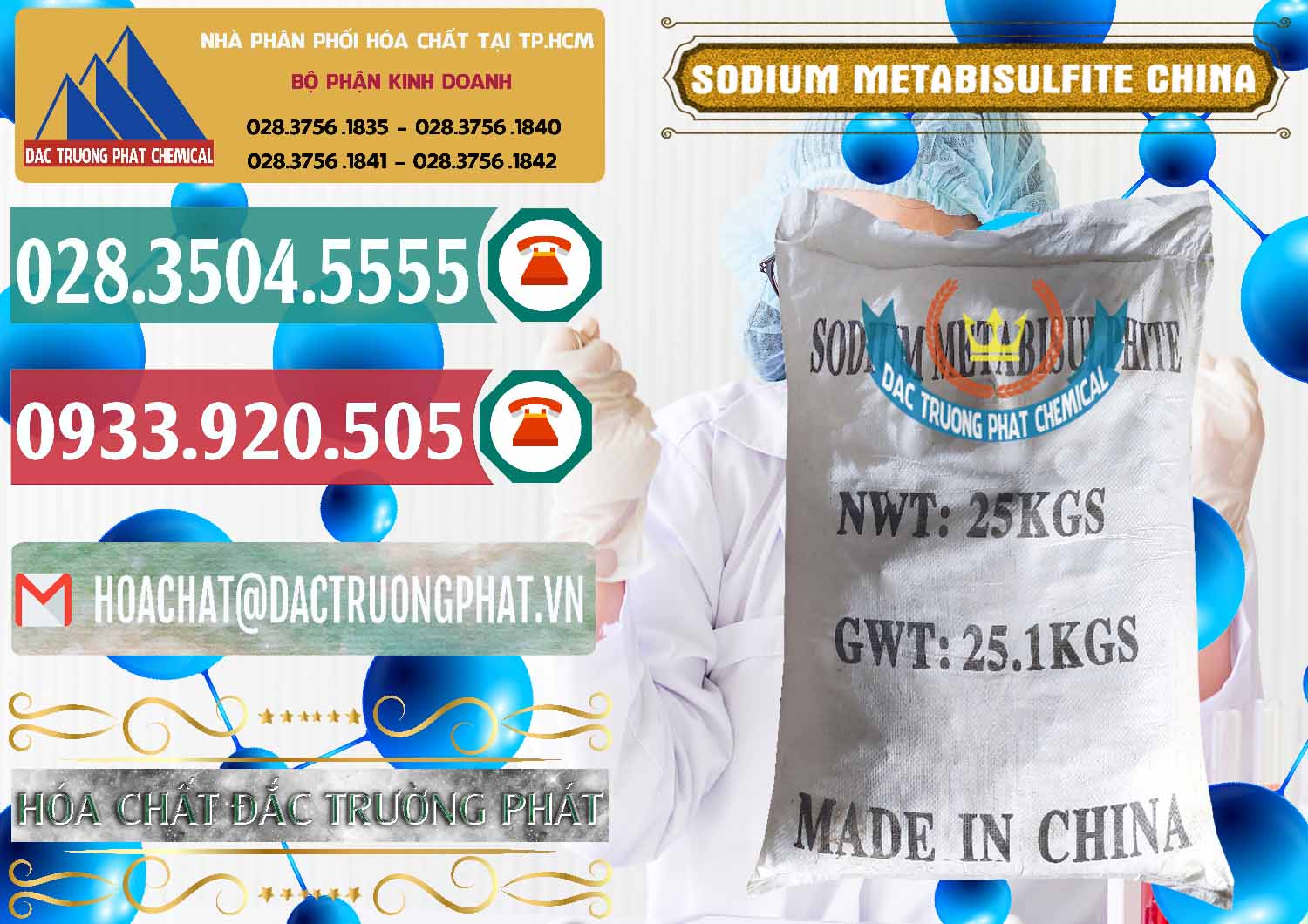 Nhà cung ứng ( bán ) Sodium Metabisulfite - NA2S2O5 Trung Quốc China - 0484 - Nhà cung cấp & nhập khẩu hóa chất tại TP.HCM - muabanhoachat.vn