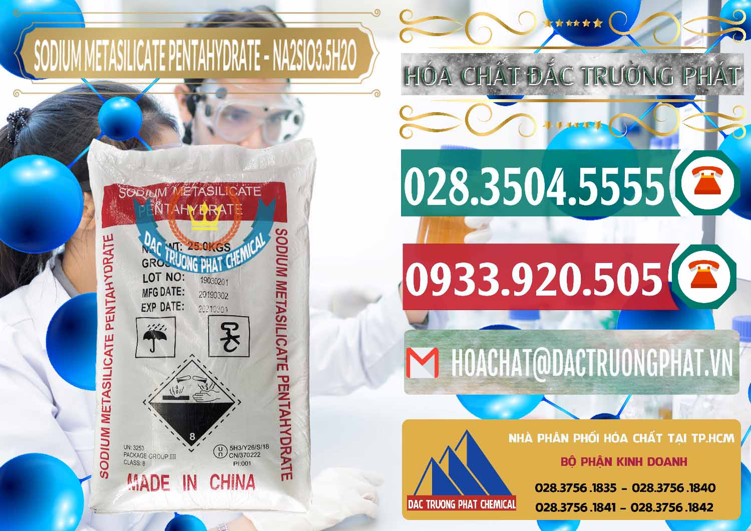 Cty bán và cung cấp Sodium Metasilicate Pentahydrate – Silicate Bột Trung Quốc China - 0147 - Công ty chuyên bán ( cung cấp ) hóa chất tại TP.HCM - muabanhoachat.vn