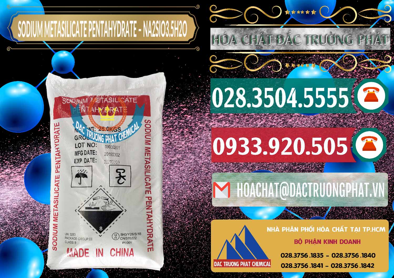 Đơn vị chuyên bán & phân phối Sodium Metasilicate Pentahydrate – Silicate Bột Trung Quốc China - 0147 - Nơi chuyên phân phối ( nhập khẩu ) hóa chất tại TP.HCM - muabanhoachat.vn