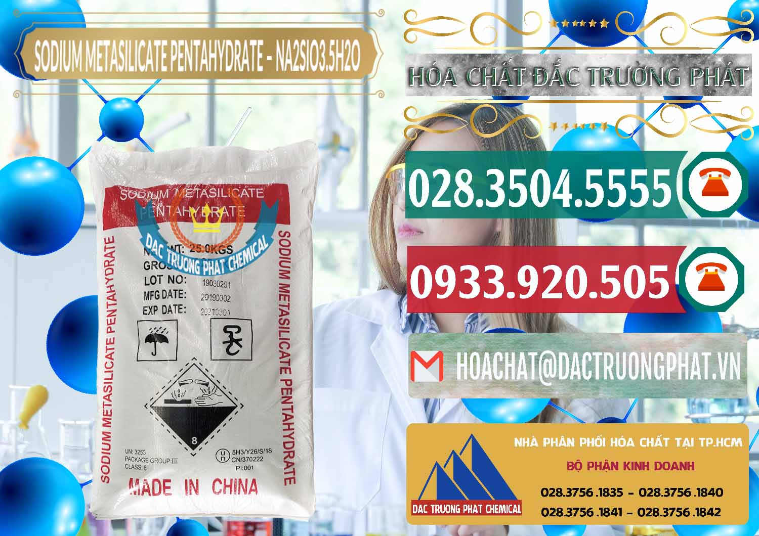 Cty chuyên cung ứng ( bán ) Sodium Metasilicate Pentahydrate – Silicate Bột Trung Quốc China - 0147 - Công ty chuyên bán _ cung cấp hóa chất tại TP.HCM - muabanhoachat.vn