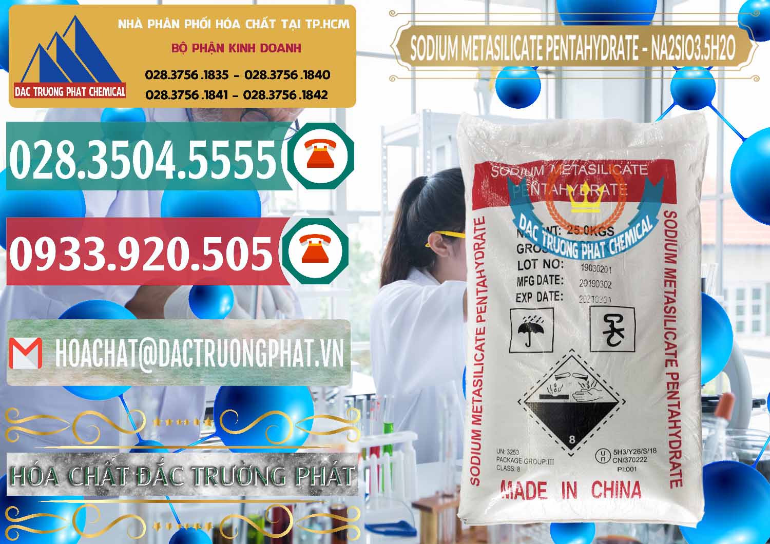 Đơn vị bán & cung cấp Sodium Metasilicate Pentahydrate – Silicate Bột Trung Quốc China - 0147 - Cty phân phối và cung cấp hóa chất tại TP.HCM - muabanhoachat.vn