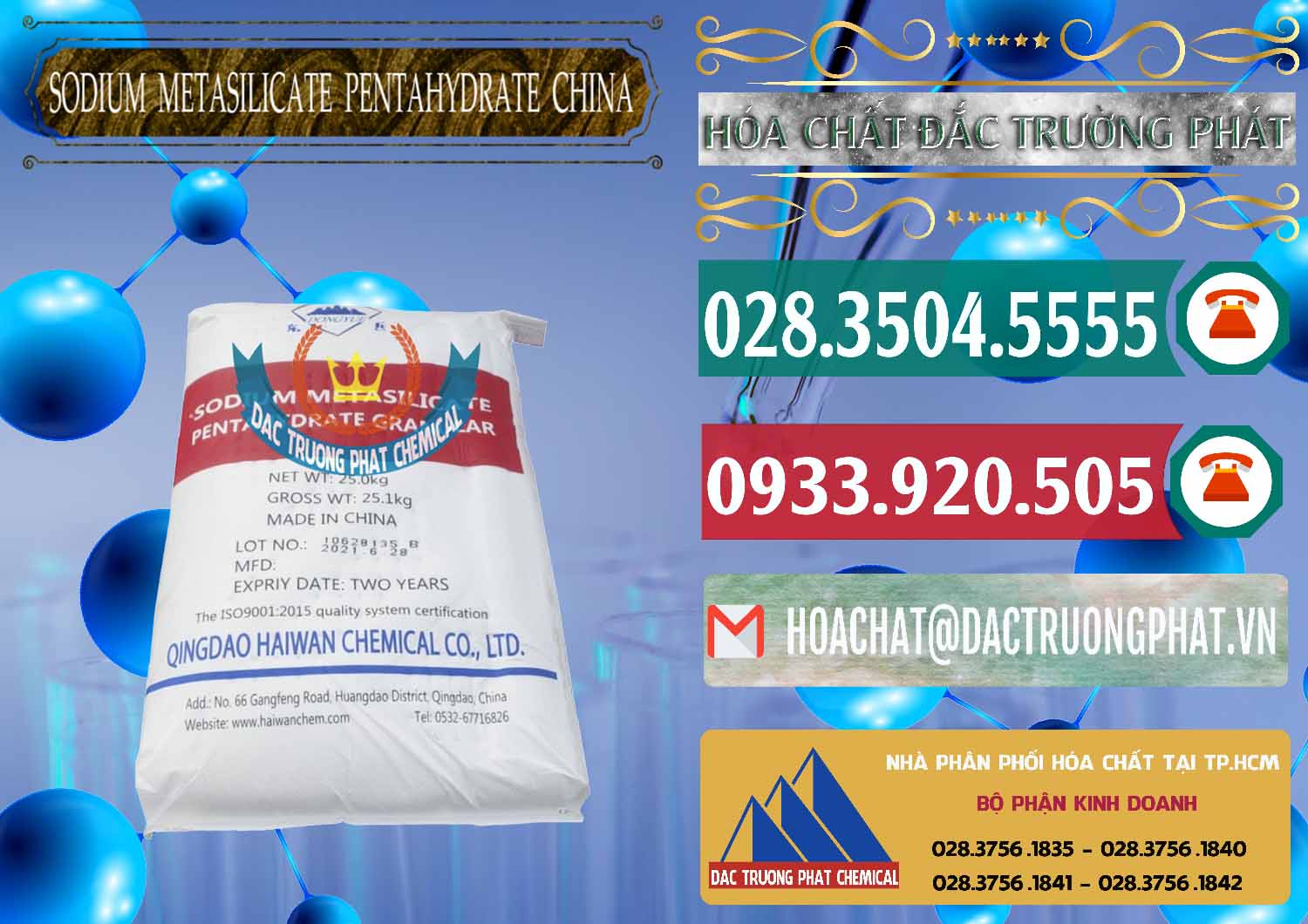 Công ty kinh doanh và bán Sodium Metasilicate Pentahydrate – Silicate Bột Qingdao Trung Quốc China - 0452 - Chuyên cung cấp - phân phối hóa chất tại TP.HCM - muabanhoachat.vn