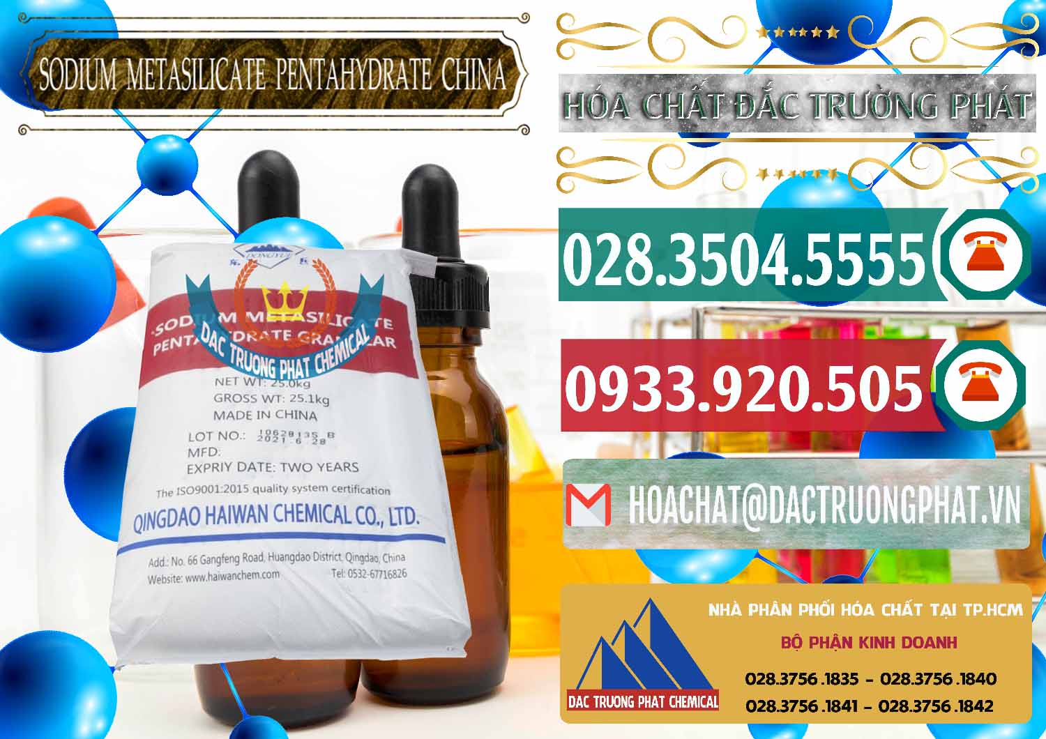 Bán và phân phối Sodium Metasilicate Pentahydrate – Silicate Bột Qingdao Trung Quốc China - 0452 - Nơi chuyên cung cấp & nhập khẩu hóa chất tại TP.HCM - muabanhoachat.vn