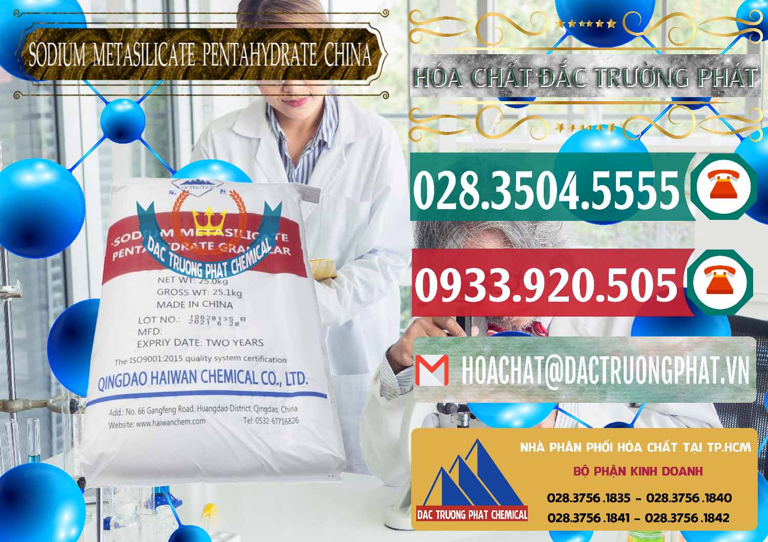 Đơn vị cung ứng và bán Sodium Metasilicate Pentahydrate – Silicate Bột Qingdao Trung Quốc China - 0452 - Nơi phân phối và cung cấp hóa chất tại TP.HCM - muabanhoachat.vn