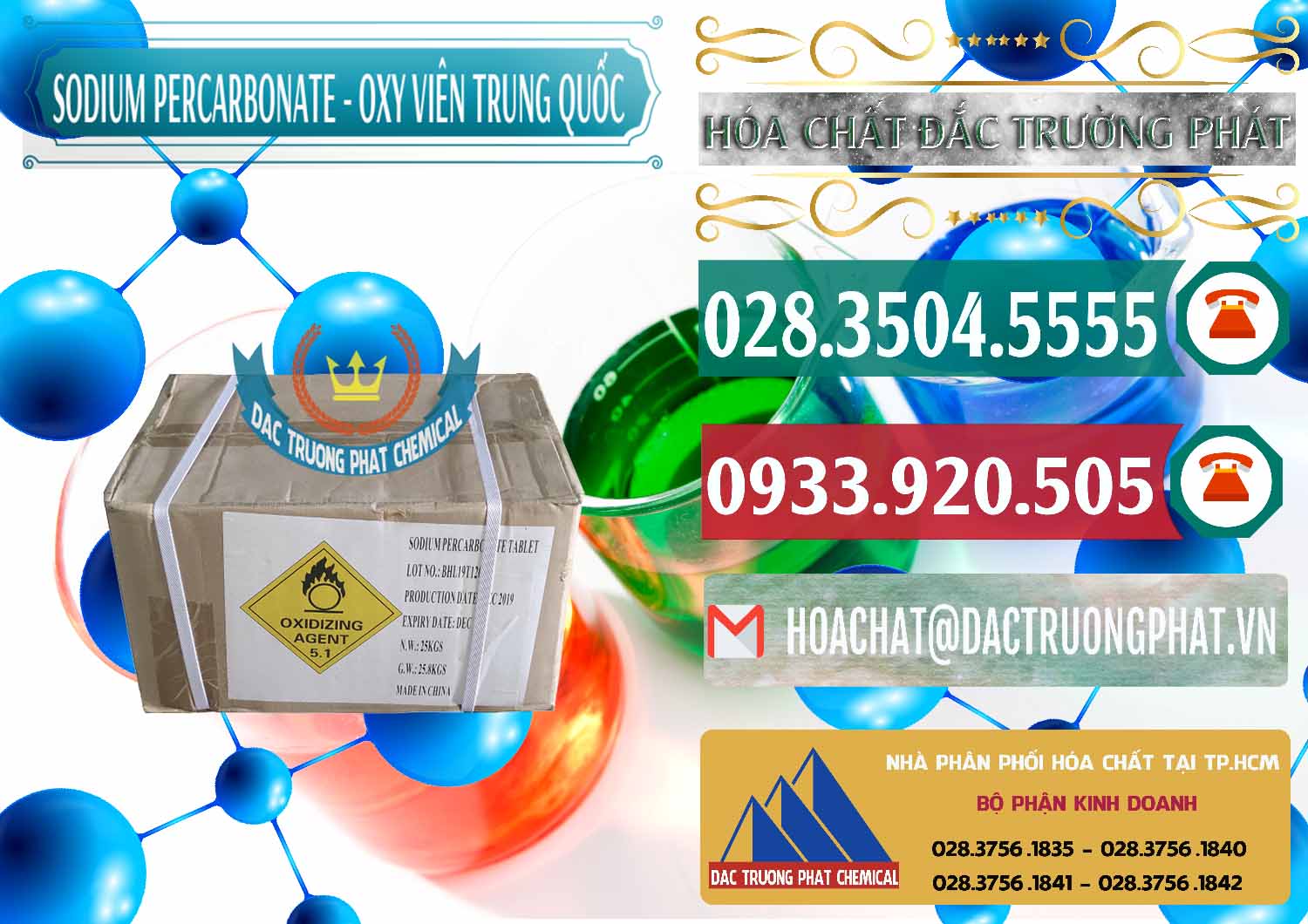 Chuyên phân phối _ bán Sodium Percarbonate - Oxy Dạng Viên Trung Quốc China - 0329 - Nơi chuyên nhập khẩu - cung cấp hóa chất tại TP.HCM - muabanhoachat.vn