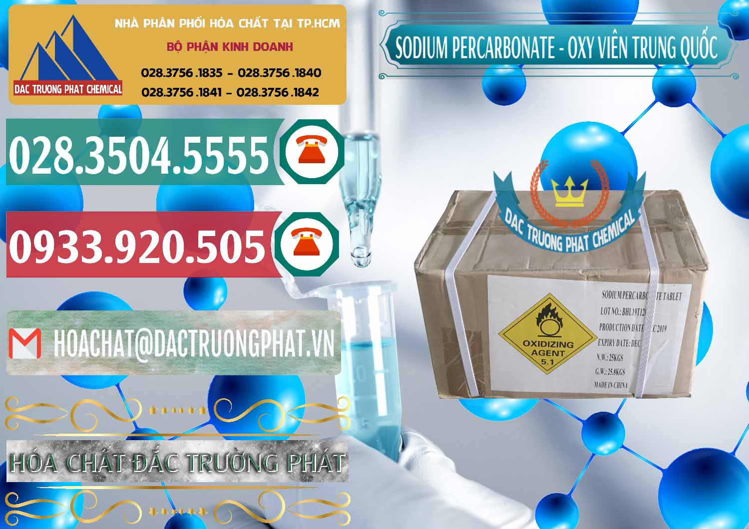 Công ty phân phối & bán Sodium Percarbonate - Oxy Dạng Viên Trung Quốc China - 0329 - Chuyên cung cấp _ bán hóa chất tại TP.HCM - muabanhoachat.vn