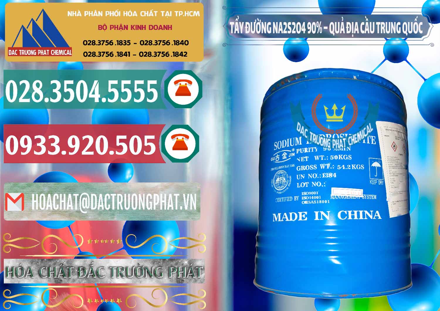 Cty chuyên cung ứng & bán Tẩy Đường - NA2S2O4 Logo Quả Địa Cầu Trung Quốc China - 0159 - Công ty cung cấp và nhập khẩu hóa chất tại TP.HCM - muabanhoachat.vn