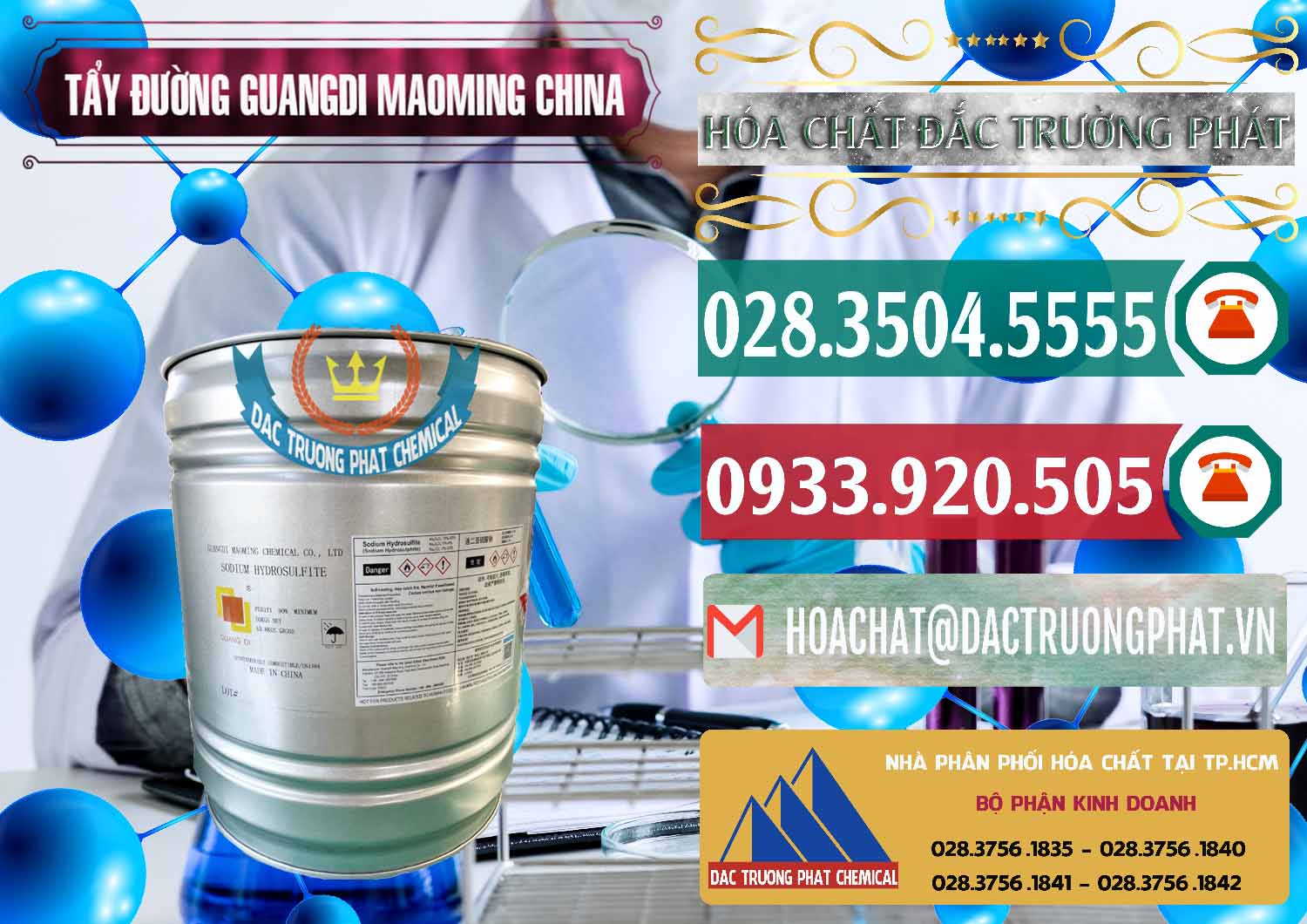Đơn vị chuyên nhập khẩu và bán Tẩy Đường - NA2S2O4 Guangdi Maoming Thùng Xám Trung Quốc China - 0402 - Công ty chuyên nhập khẩu _ phân phối hóa chất tại TP.HCM - muabanhoachat.vn