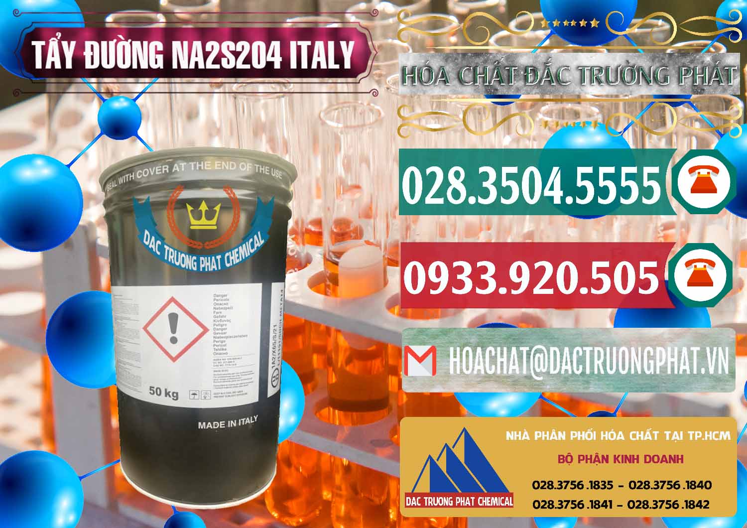 Cty chuyên bán - phân phối Tẩy Đường - NA2S2O4 Ý Italy - 0422 - Cty phân phối - kinh doanh hóa chất tại TP.HCM - muabanhoachat.vn