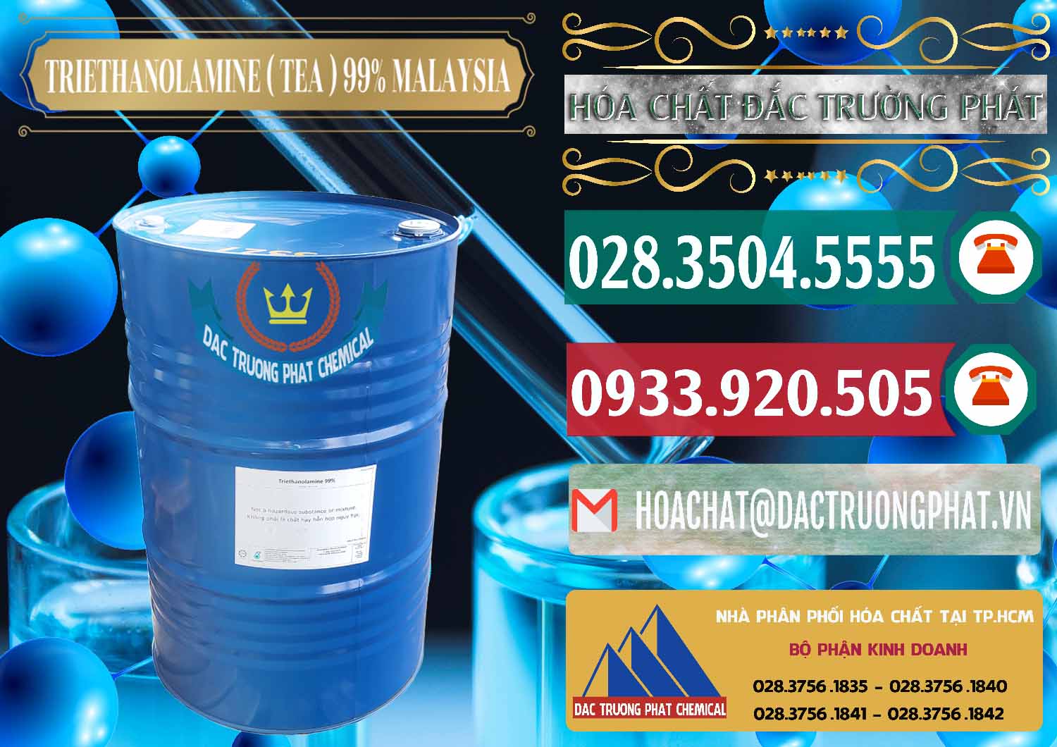 Nhà cung ứng - bán TEA - Triethanolamine 99% Mã Lai Malaysia - 0323 - Công ty chuyên phân phối & nhập khẩu hóa chất tại TP.HCM - muabanhoachat.vn