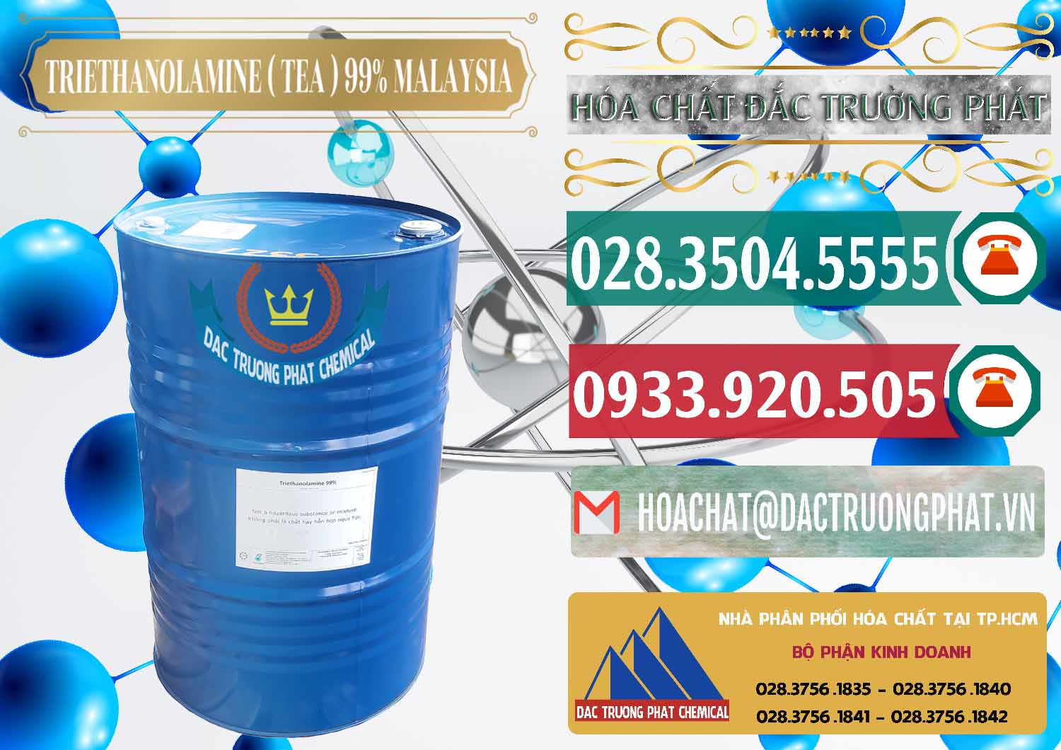 Công ty chuyên bán và cung ứng TEA - Triethanolamine 99% Mã Lai Malaysia - 0323 - Cty cung cấp & bán hóa chất tại TP.HCM - muabanhoachat.vn