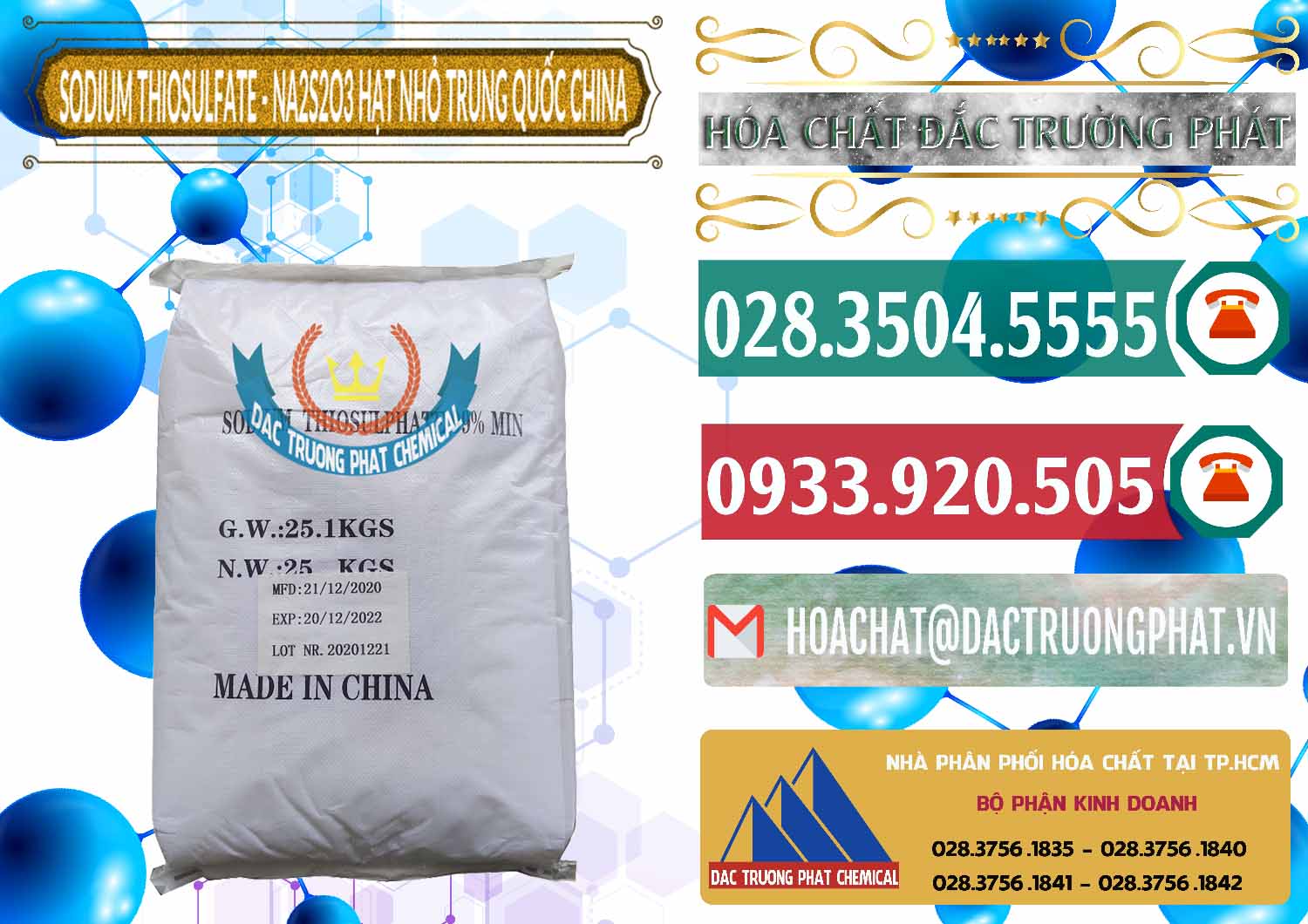 Đơn vị chuyên nhập khẩu ( bán ) Sodium Thiosulfate - NA2S2O3 Hạt Nhỏ Trung Quốc China - 0204 - Đơn vị chuyên bán - cung cấp hóa chất tại TP.HCM - muabanhoachat.vn