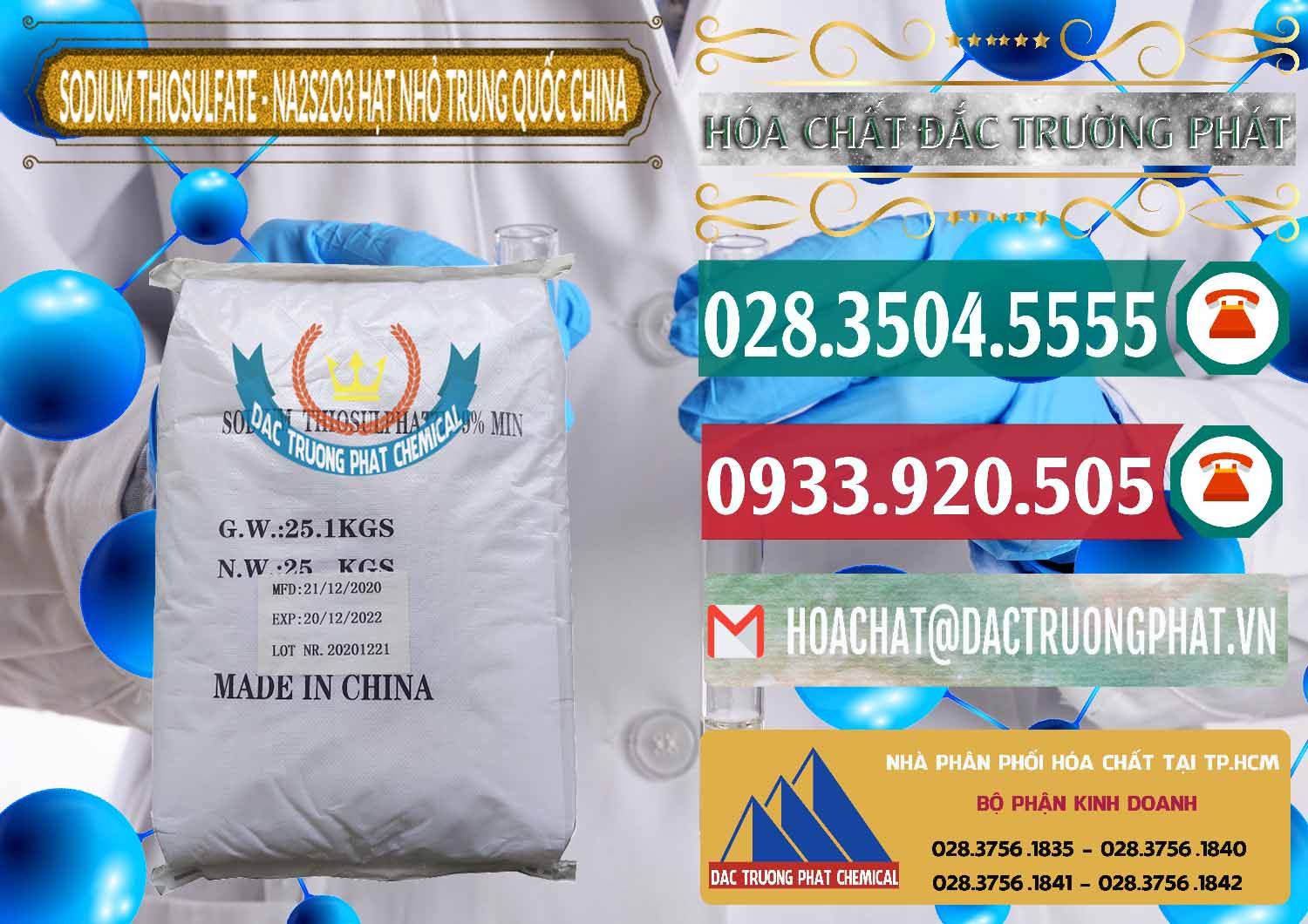 Cty cung ứng & bán Sodium Thiosulfate - NA2S2O3 Hạt Nhỏ Trung Quốc China - 0204 - Nơi nhập khẩu và cung cấp hóa chất tại TP.HCM - muabanhoachat.vn
