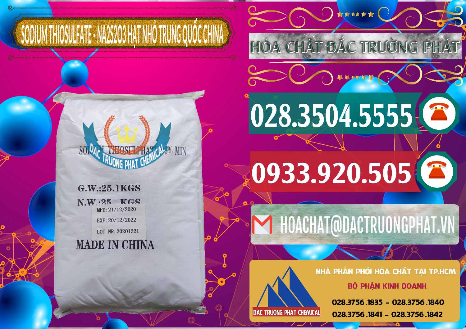 Nơi chuyên nhập khẩu & bán Sodium Thiosulfate - NA2S2O3 Hạt Nhỏ Trung Quốc China - 0204 - Nơi cung cấp & bán hóa chất tại TP.HCM - muabanhoachat.vn