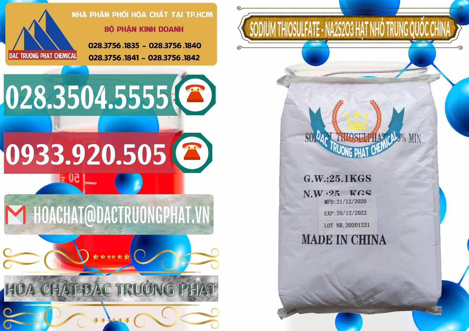 Đơn vị bán và cung cấp Sodium Thiosulfate - NA2S2O3 Hạt Nhỏ Trung Quốc China - 0204 - Nơi chuyên phân phối ( nhập khẩu ) hóa chất tại TP.HCM - muabanhoachat.vn