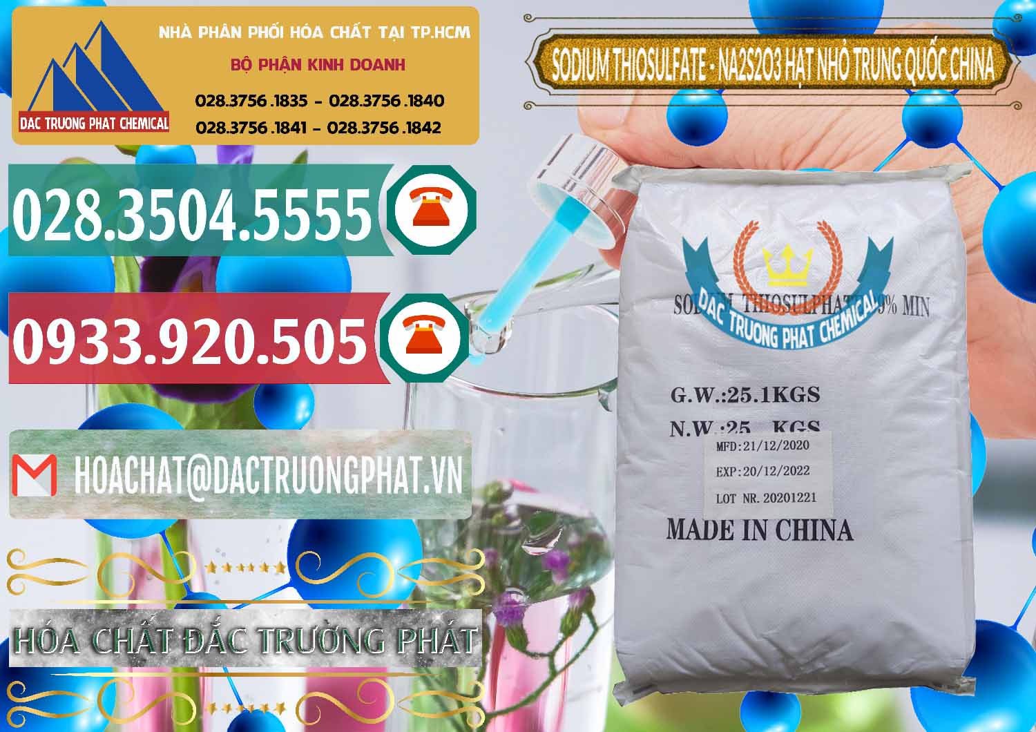 Bán & cung cấp Sodium Thiosulfate - NA2S2O3 Hạt Nhỏ Trung Quốc China - 0204 - Bán ( cung cấp ) hóa chất tại TP.HCM - muabanhoachat.vn