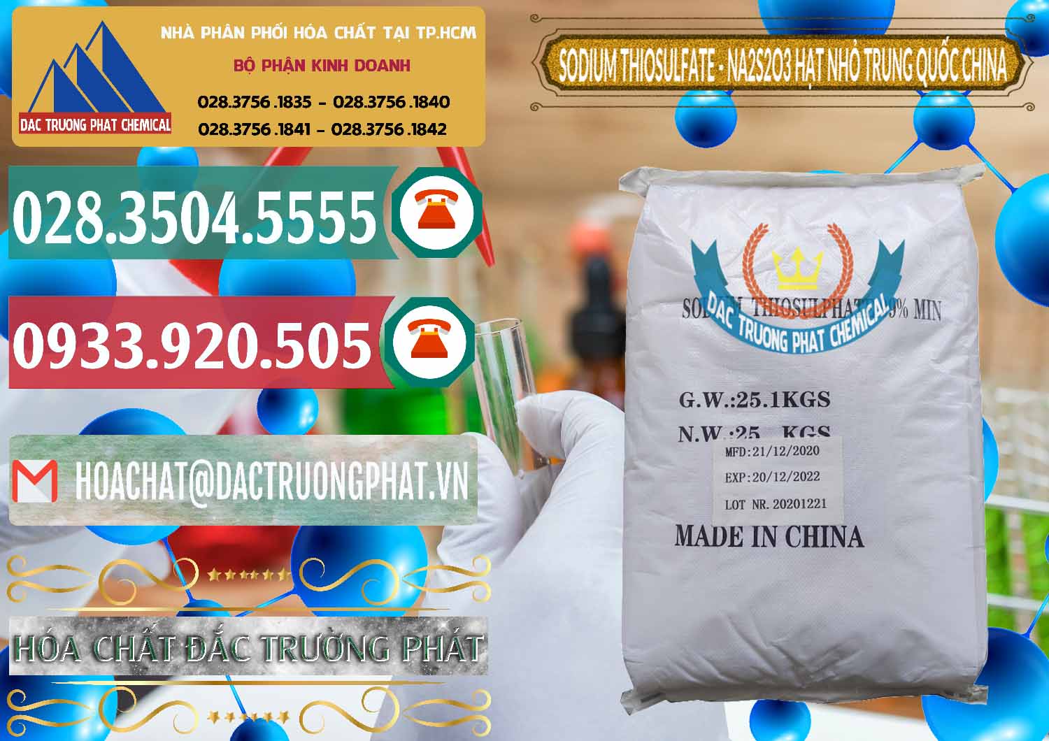 Cty chuyên bán & cung cấp Sodium Thiosulfate - NA2S2O3 Hạt Nhỏ Trung Quốc China - 0204 - Chuyên phân phối và cung cấp hóa chất tại TP.HCM - muabanhoachat.vn