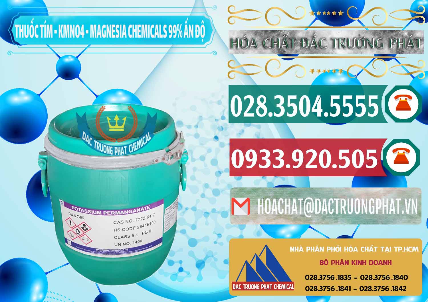 Công ty chuyên cung ứng ( bán ) Thuốc Tím - KMNO4 Magnesia Chemicals 99% Ấn Độ India - 0251 - Nơi chuyên cung cấp và nhập khẩu hóa chất tại TP.HCM - muabanhoachat.vn