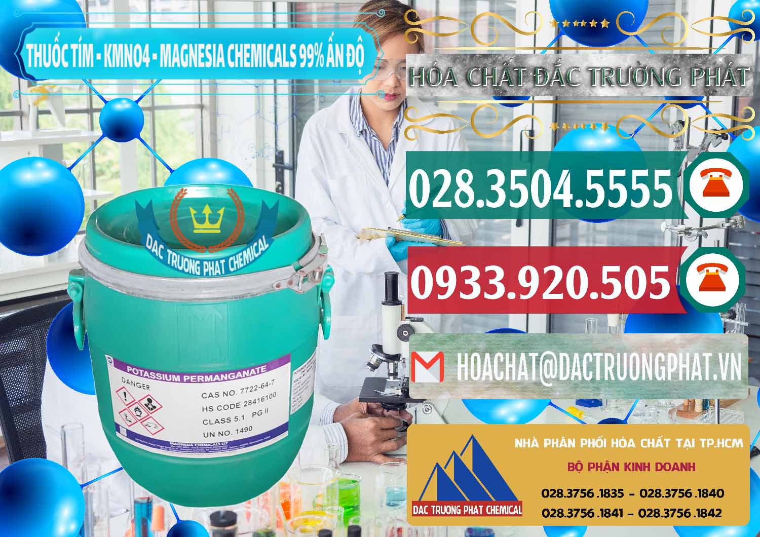 Cung cấp - bán Thuốc Tím - KMNO4 Magnesia Chemicals 99% Ấn Độ India - 0251 - Công ty chuyên cung cấp và nhập khẩu hóa chất tại TP.HCM - muabanhoachat.vn