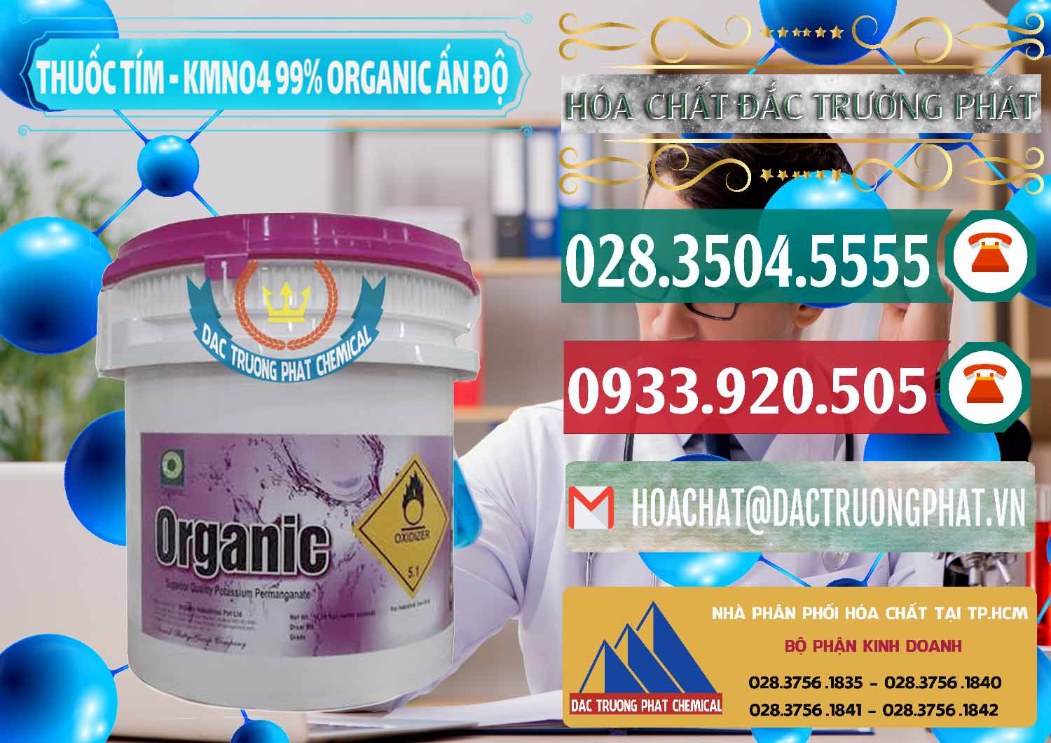 Cty kinh doanh & bán Thuốc Tím - KMNO4 99% Organic Ấn Độ India - 0216 - Công ty kinh doanh _ cung cấp hóa chất tại TP.HCM - muabanhoachat.vn