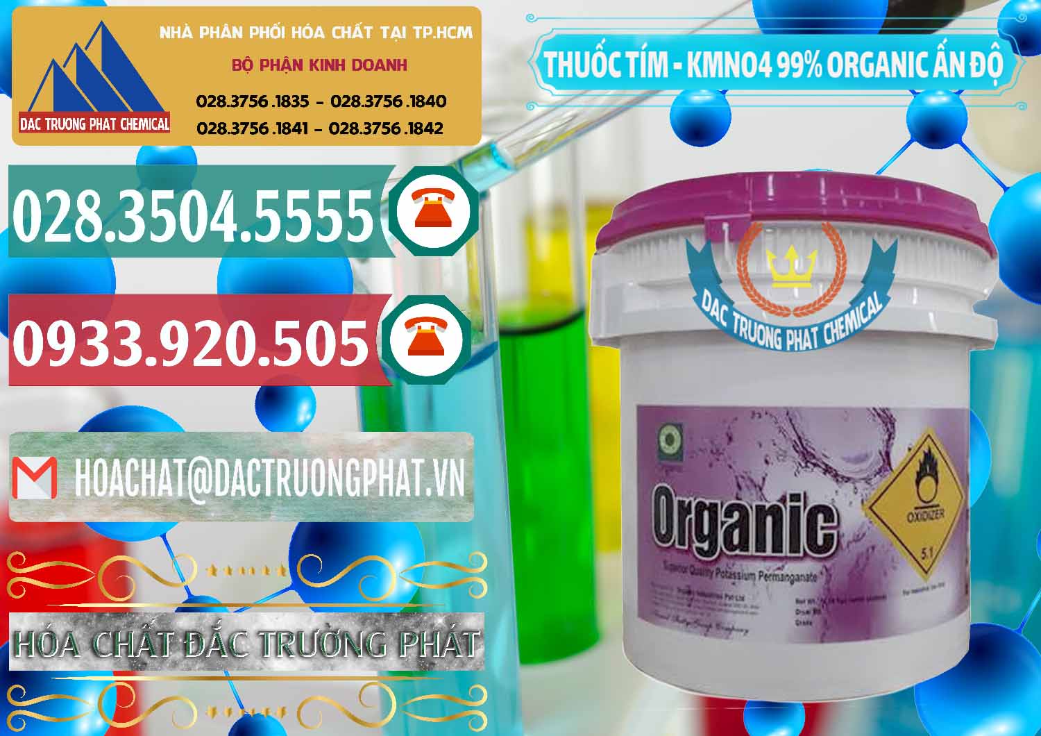 Nơi bán và phân phối Thuốc Tím - KMNO4 99% Organic Ấn Độ India - 0216 - Nơi phân phối _ nhập khẩu hóa chất tại TP.HCM - muabanhoachat.vn