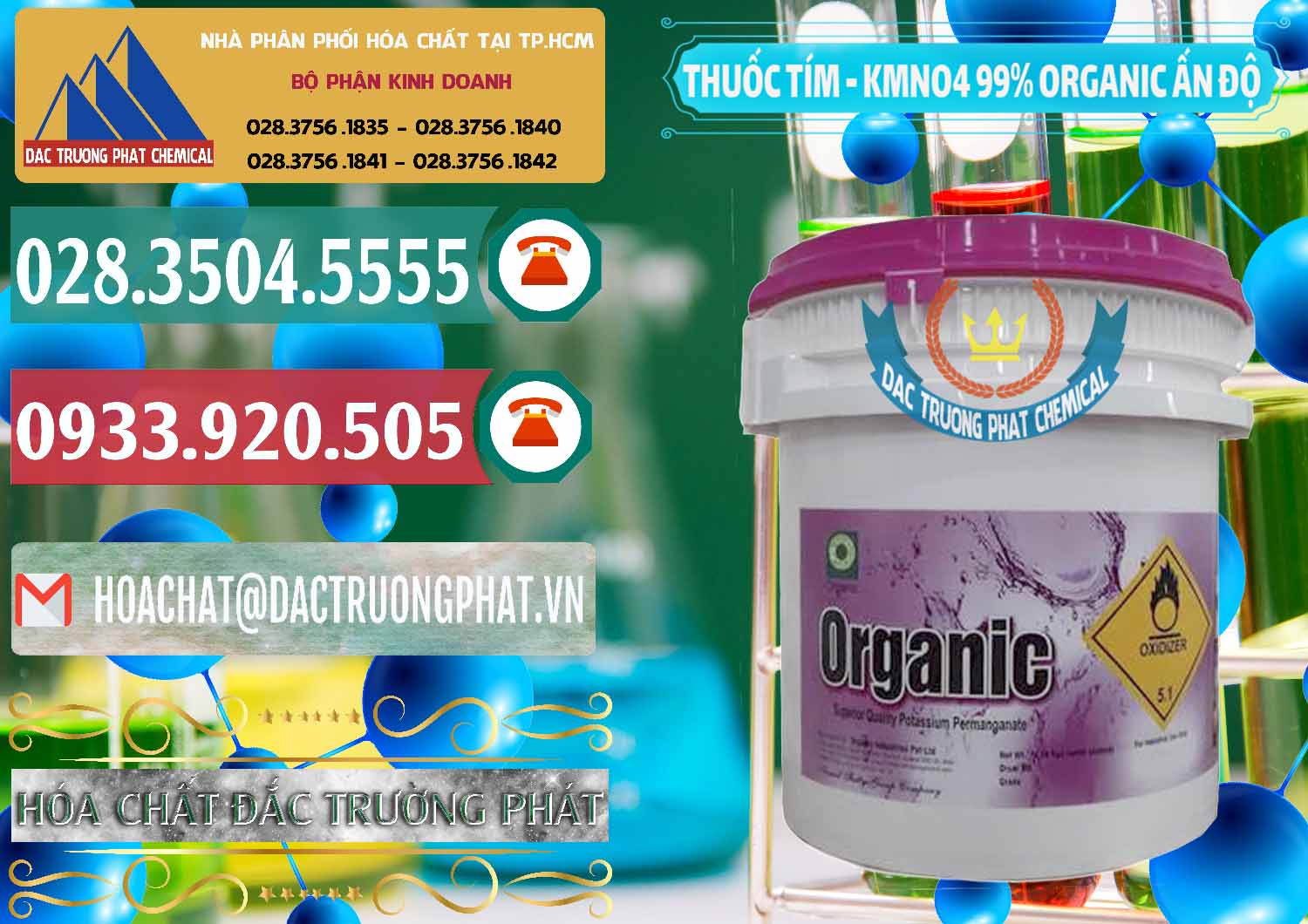 Đơn vị phân phối _ bán Thuốc Tím - KMNO4 99% Organic Ấn Độ India - 0216 - Chuyên phân phối ( cung cấp ) hóa chất tại TP.HCM - muabanhoachat.vn