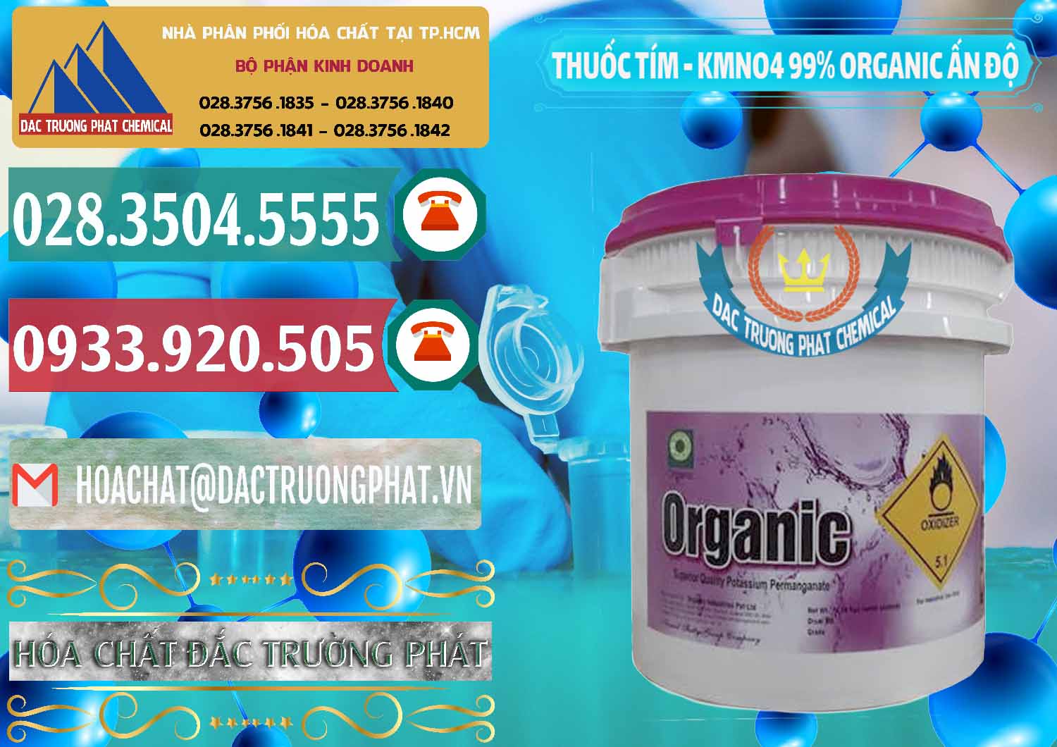 Nơi chuyên kinh doanh và bán Thuốc Tím - KMNO4 99% Organic Ấn Độ India - 0216 - Công ty nhập khẩu _ cung cấp hóa chất tại TP.HCM - muabanhoachat.vn