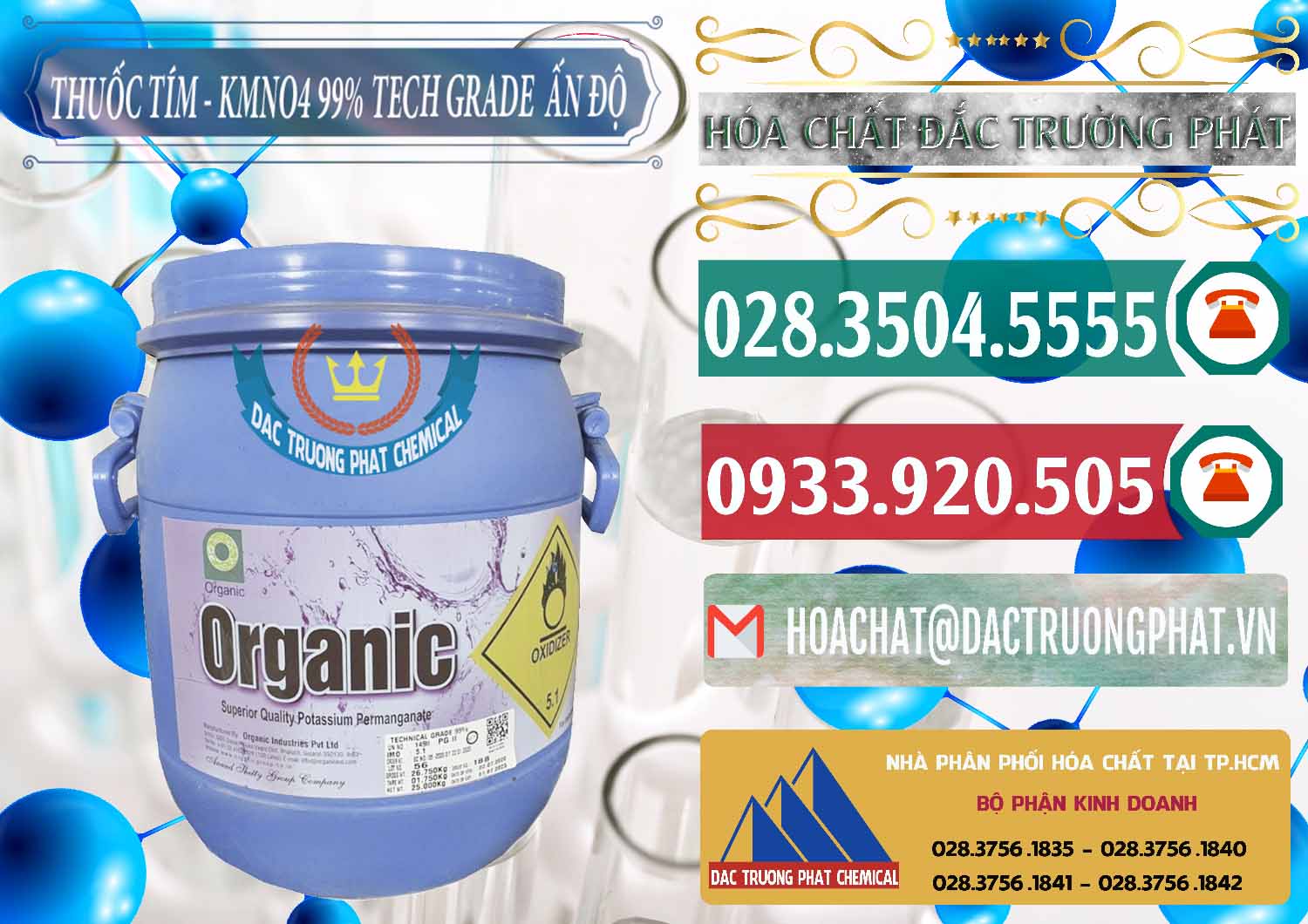 Chuyên cung cấp - bán Thuốc Tím - KMNO4 99% Organic Group Ấn Độ India - 0250 - Nơi chuyên cung cấp ( nhập khẩu ) hóa chất tại TP.HCM - muabanhoachat.vn