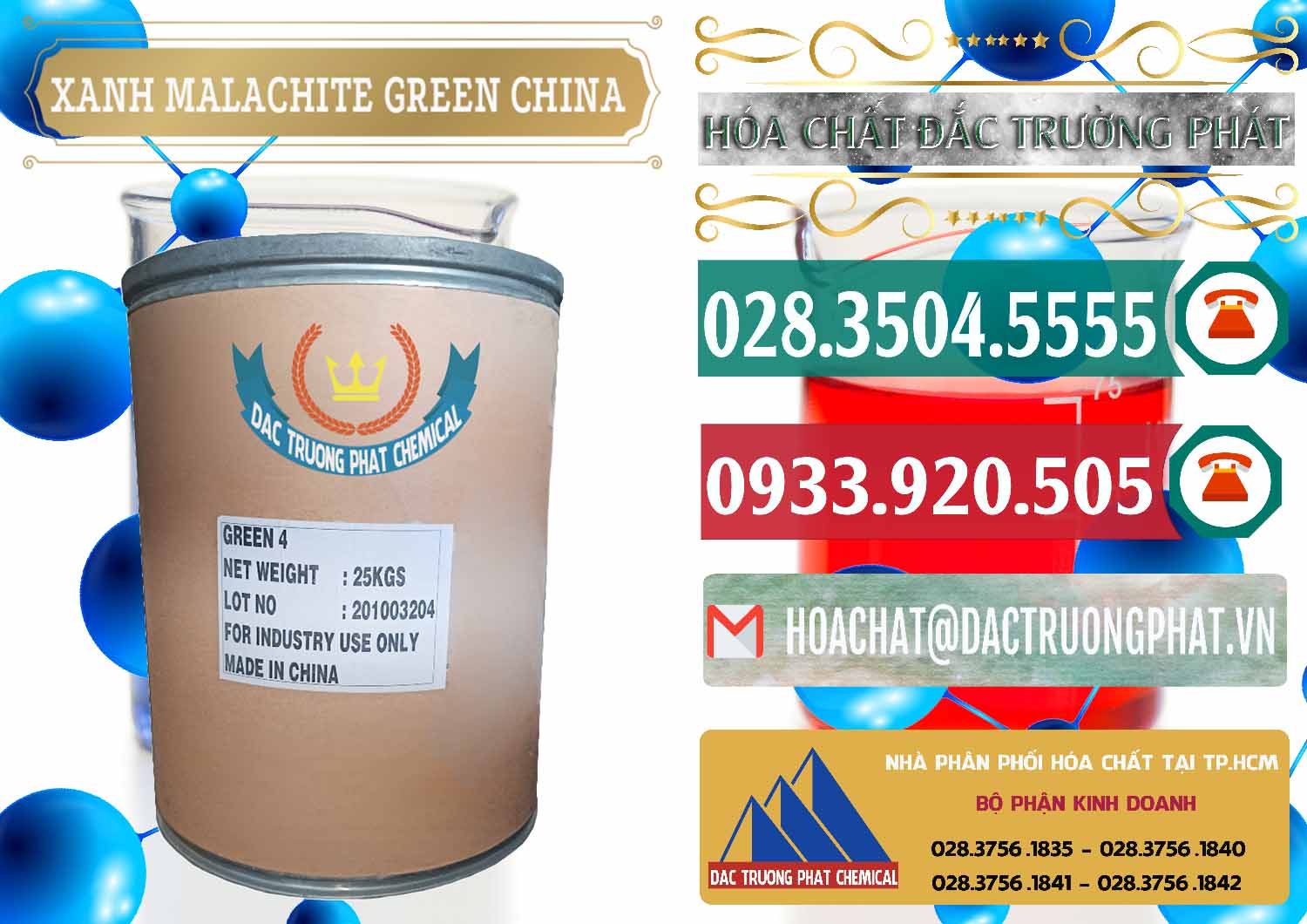 Công ty nhập khẩu ( bán ) Xanh Malachite Green Trung Quốc China - 0325 - Nơi nhập khẩu _ phân phối hóa chất tại TP.HCM - muabanhoachat.vn