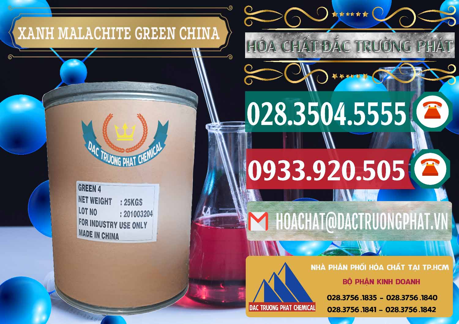 Công ty bán ( cung cấp ) Xanh Malachite Green Trung Quốc China - 0325 - Đơn vị chuyên cung cấp _ bán hóa chất tại TP.HCM - muabanhoachat.vn