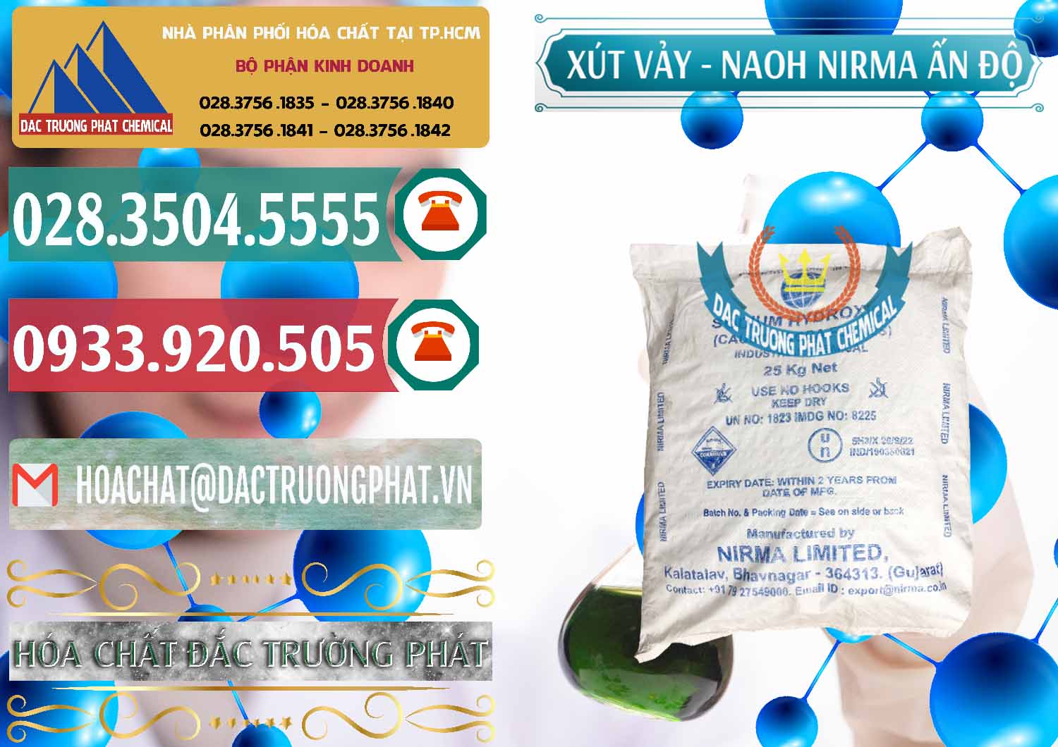 Cty chuyên cung cấp và bán Xút Vảy - NaOH Vảy Nirma Ấn Độ India - 0371 - Đơn vị chuyên phân phối _ cung ứng hóa chất tại TP.HCM - muabanhoachat.vn