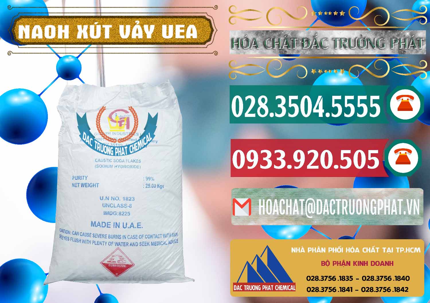 Chuyên phân phối ( bán ) Xút Vảy - NaOH Vảy UAE Iran - 0432 - Đơn vị kinh doanh _ phân phối hóa chất tại TP.HCM - muabanhoachat.vn