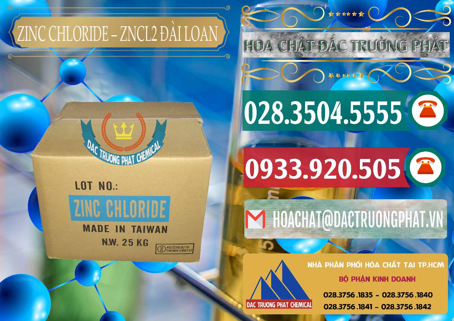 Công ty chuyên cung ứng & bán Zinc Chloride - ZNCL2 96% Đài Loan Taiwan - 0178 - Đơn vị chuyên bán ( phân phối ) hóa chất tại TP.HCM - muabanhoachat.vn