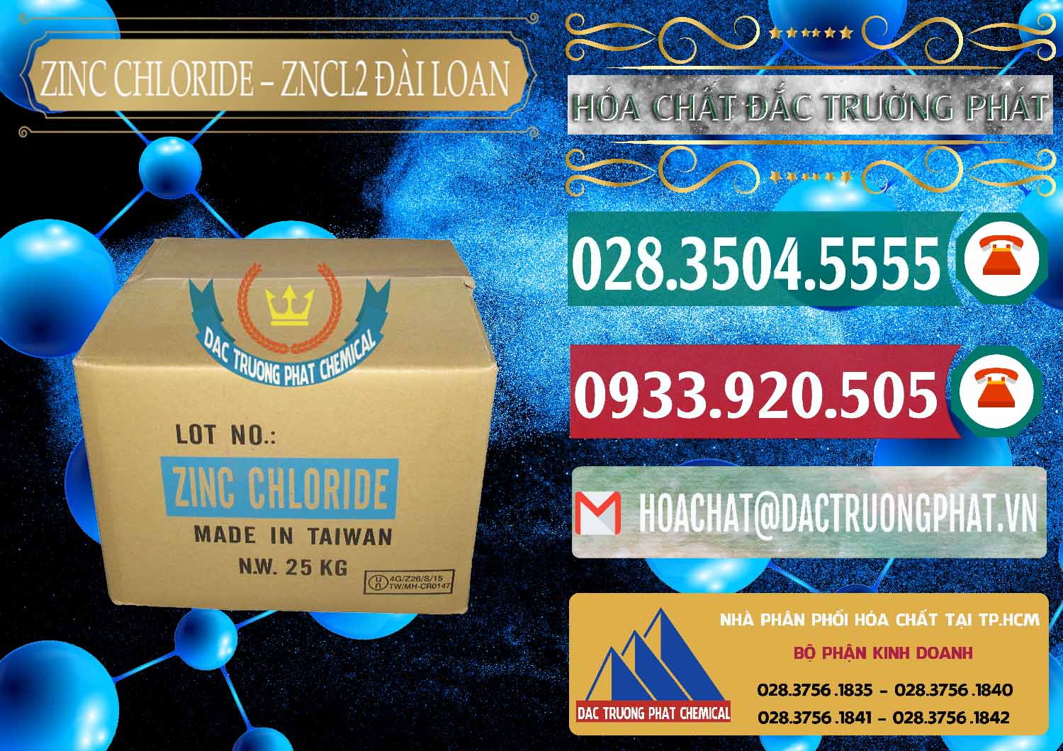 Cty cung ứng & bán Zinc Chloride - ZNCL2 96% Đài Loan Taiwan - 0178 - Chuyên kinh doanh - phân phối hóa chất tại TP.HCM - muabanhoachat.vn