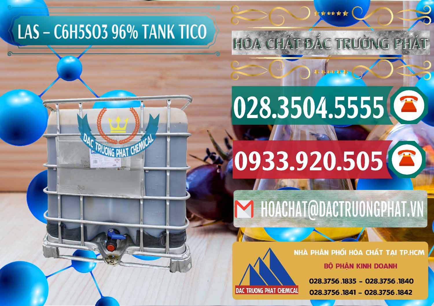 Đơn vị phân phối & bán Chất tạo bọt Las P Tico Tank IBC Bồn Việt Nam - 0488 - Đơn vị chuyên cung cấp - nhập khẩu hóa chất tại TP.HCM - muabanhoachat.vn