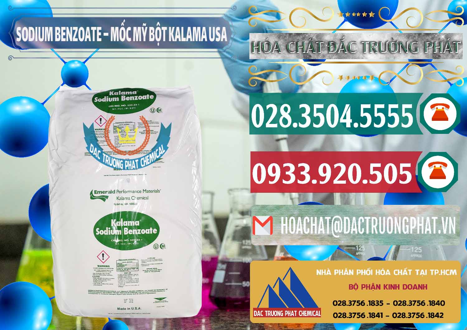 Nhà cung cấp & bán Sodium Benzoate - Mốc Bột Kalama Food Grade Mỹ Usa - 0136 - Nhà phân phối và nhập khẩu hóa chất tại TP.HCM - muabanhoachat.vn