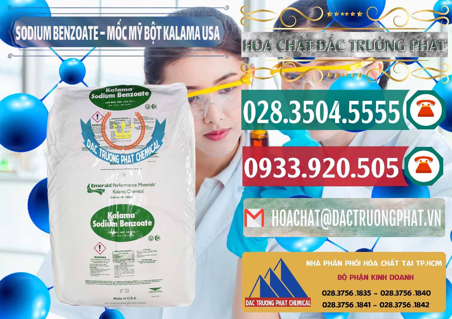 Đơn vị kinh doanh và bán Sodium Benzoate - Mốc Bột Kalama Food Grade Mỹ Usa - 0136 - Cty chuyên cung cấp _ kinh doanh hóa chất tại TP.HCM - muabanhoachat.vn