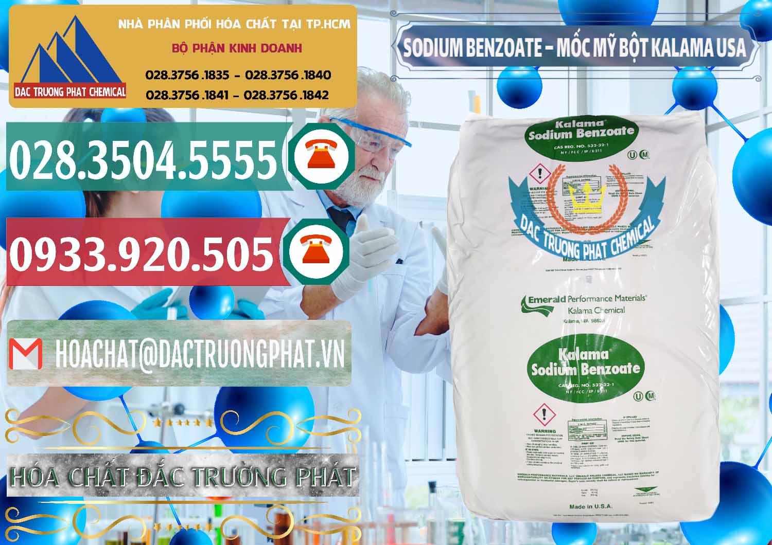 Công ty bán và cung cấp Sodium Benzoate - Mốc Bột Kalama Food Grade Mỹ Usa - 0136 - Nơi chuyên cung cấp và kinh doanh hóa chất tại TP.HCM - muabanhoachat.vn